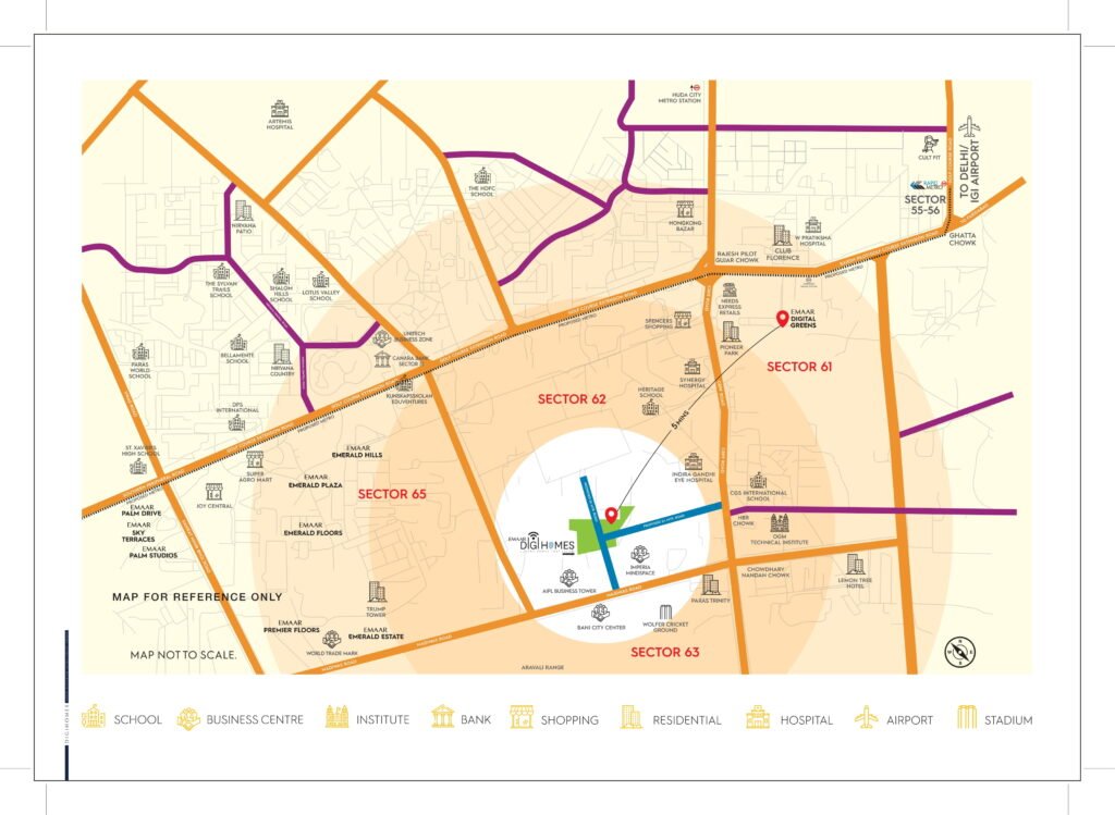 Emaar-digi-homes-location