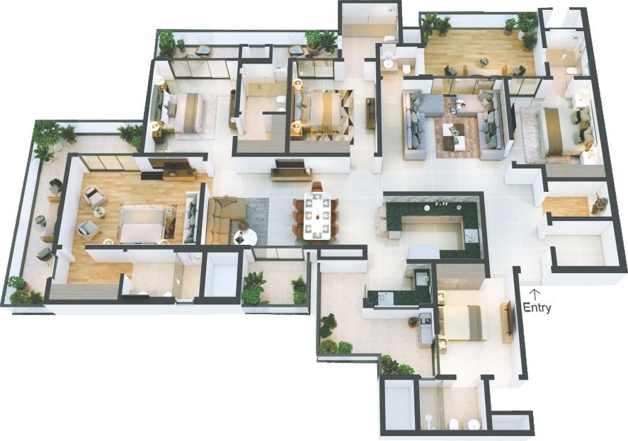 marbella twin towers, New Chandigarh