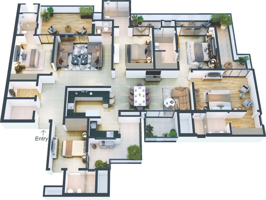 marbella twin towers, New Chandigarh